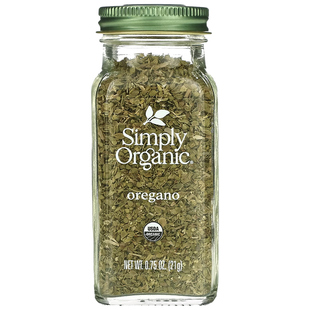 美国 Simply Organic 牛至21克披萨草叶西餐式匹萨意面香草料调料