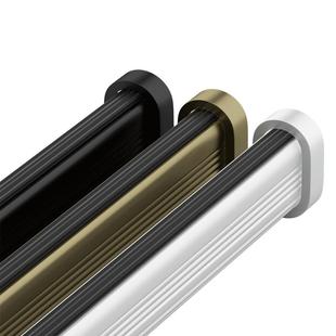 衣柜挂衣杆横杆浅衣柜纵向挂杆柜内置加装卡扣支撑架底座固定配件