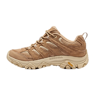 MERRELL迈乐MOAB3迈越者卡其男款通勤百搭专业户外徒步登山鞋