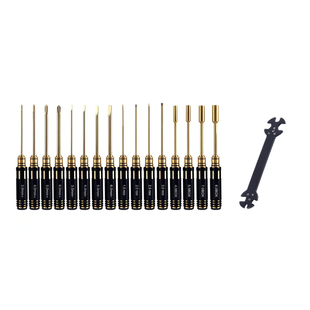 模型航模镀钛加硬内六角螺丝刀套装 RC遥控车模型车专业维修工具