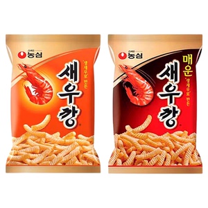 农心韩国原装进口90g热卖虾条