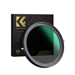 卓尔二合一镜头滤镜熠系列可调ND减光镜ND2-32可变滤镜CPL偏振镜58/67/72/77/82mm适用佳能索尼富士尼康相机