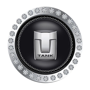 适用坦克一键启动装饰贴300/400/500/汽车点火开关保护盖按钮贴