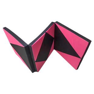 多色三折叠体操垫 舞蹈垫 体育健身垫 海绵垫运动垫 训练垫包邮