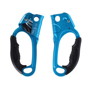 户外专业装备手式上升器户外安全攀登救援装备橙色便携手柄式升降