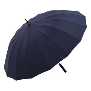 天堂伞双人长杆直柄半自动雨伞16骨加大号加固厚晴雨伞女两用男士