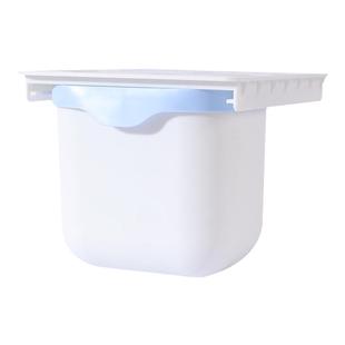 办公室桌边垃圾桶侧边桌面收纳盒桌下悬挂式隐形书桌小垃圾盒家用