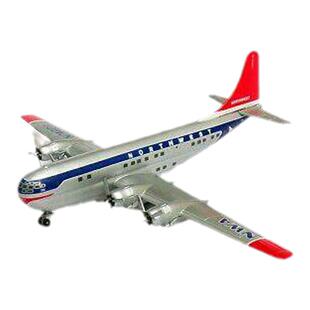 威龙 55755 西北航空公司 波音B377 客机合金成品模型静态摆件