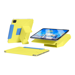 磁吸支架双面夹ipadpro保护套ipad11新款苹果air8平板保护壳mini7带搭扣10代轻薄air7/6加高可拆13寸横竖5笔4