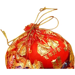 结婚喜糖袋沙袋创意喜糖盒糖袋子婚礼糖盒婚庆用品糖果盒结婚喜袋