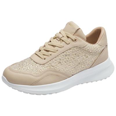 莱尔斯丹拼接低帮时尚休闲女鞋