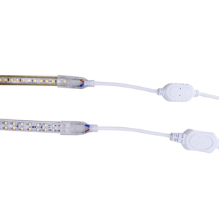 5050led灯带插头2835双排配件220V灯带软光带 灯条恒流器电源接头