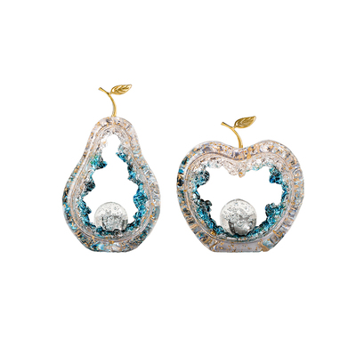 平安顺利苹果摆件高级感客厅轻奢