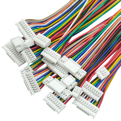 GH1.25带锁扣端子线2-12P可定制