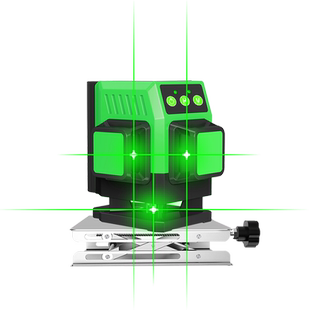 12线迷你红外线水平仪绿光贴墙地仪高精度强光细线激光仪小型室外
