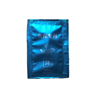 酒店客房一次性发沐浴液小袋装8g