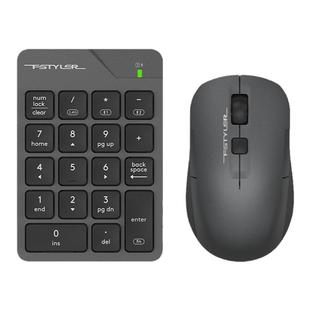 双飞燕蓝牙无线双模数字密码小键盘鼠标套装静音USB免切换FB1600C