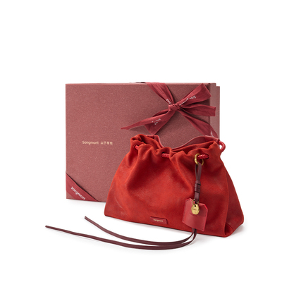 Songmont山下有松盘所愿生肖红色包包情人节礼物生日礼盒婚包