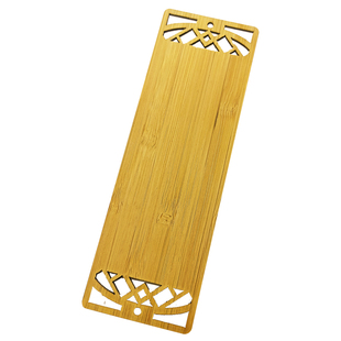 掐丝珐琅底板材料镂空国风空白竹书签手工DIY景泰蓝底板材料定制