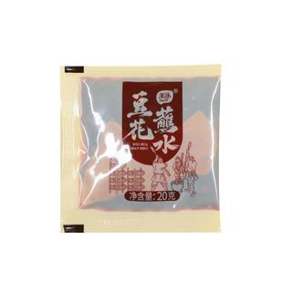 美乐20g豆花蘸水10袋装富顺特产即食豆花料包香辣红油火锅蘸酱