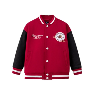 【CNY新年系列】匡威童装棉服2026春季新款撞色外套拜年服棒球服