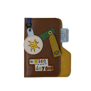 若素良品出旅行游随身便携护照夹多卡位一体证件机票据零钱收纳包