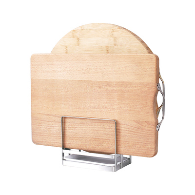 304不锈钢砧板架双格接水盘厨房