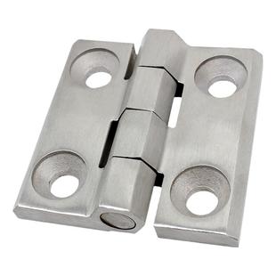 锌合金405060工业合页大全重型304不锈钢铰链CL218柜门配电箱铰链