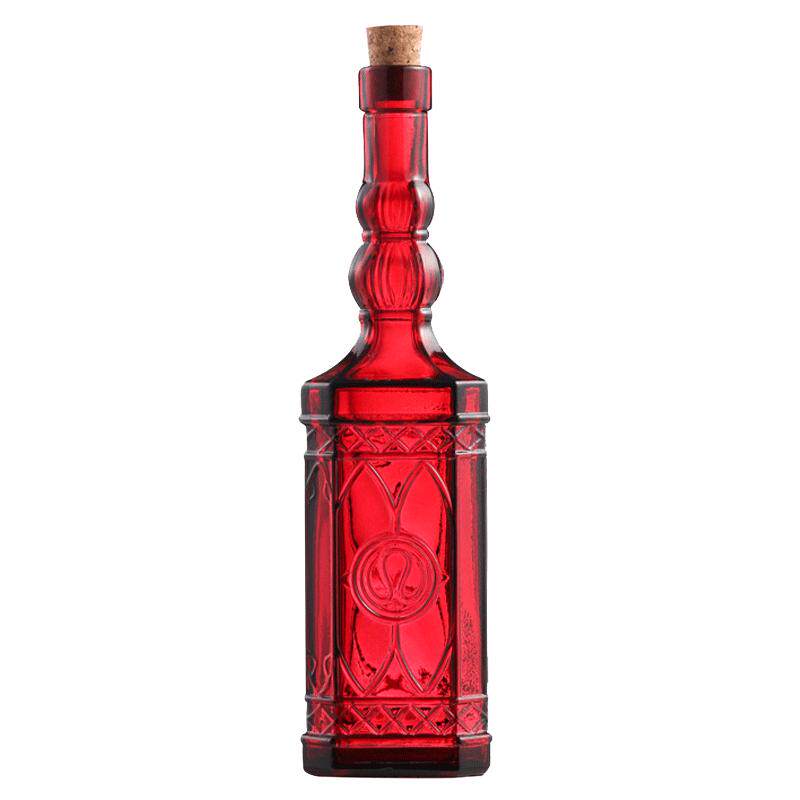 利快调味瓶软木塞玻璃液体油瓶家用玻璃防漏大号油壶香油酱油醋瓶