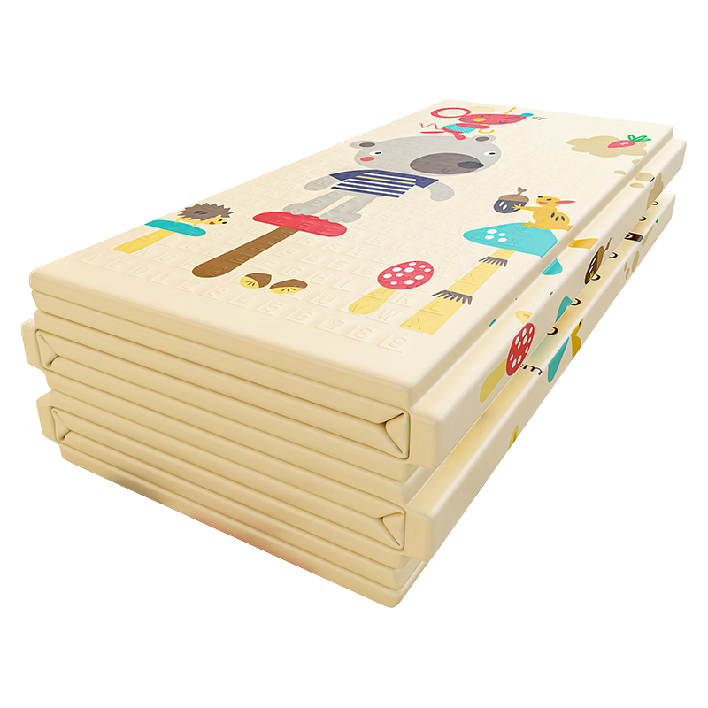 宝宝爬行垫加厚家用无甲醛婴儿爬爬垫防摔无味儿童折叠泡沫地垫