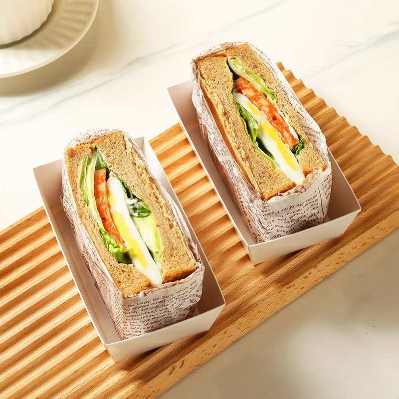 13三明治包装盒半块三角三文治商用透明面包盒面包打包家用盒一次