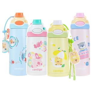 Contigo康迪克保温杯女生2025新款高颜值大容量学生儿童可爱水杯