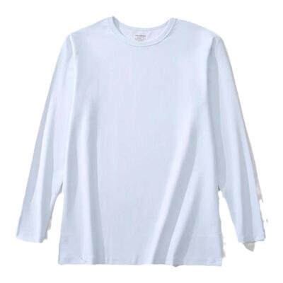 美式圆领ins早春修身翻领打底t恤