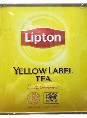 立顿红茶小黄罐红茶500g选用斯里兰卡进口红茶原料国内分装