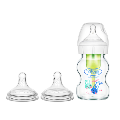 布朗博士防胀气奶瓶奶嘴套装