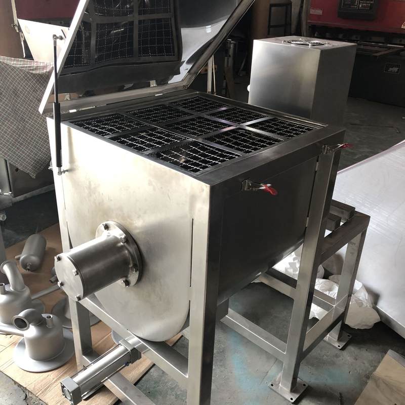 食品搅拌机 卧式混合机100L螺带高速混合机厂家供应螺带混合机