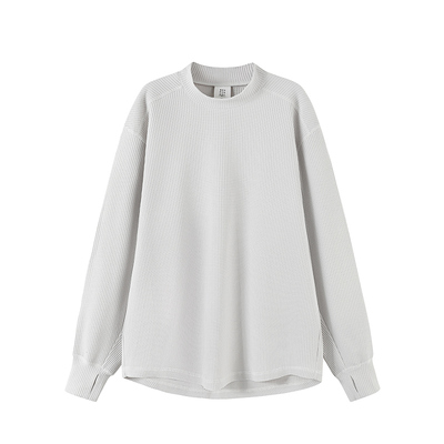 BENPANDA华夫格长袖t恤男款