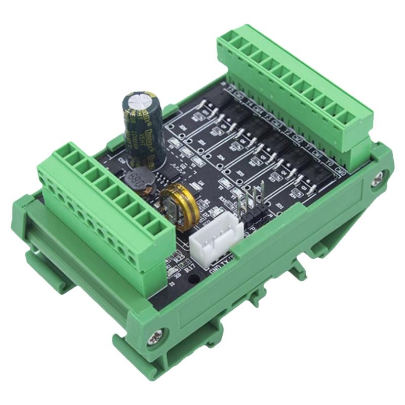 简易PLC 国产三菱工控板 兼容FX2NMRMT可编程控制器模拟量PWMPLC