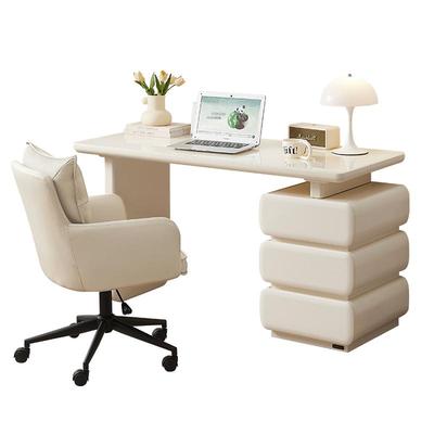 全友家居奶油风电脑桌书桌学习桌