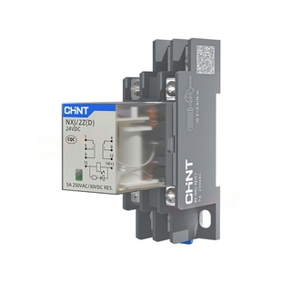 正泰中间继电器NXJ-2Z/4Z/10A小型继电继24V/220V含底座HH52/54P
