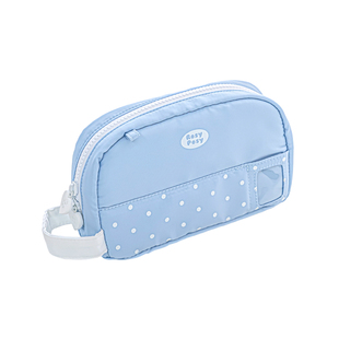 RosyPosy柔设波点翻折笔袋女孩小学生文具笔袋大容量男孩磁吸文具盒高颜值ins文具收纳袋甪小众不撞款文具袋