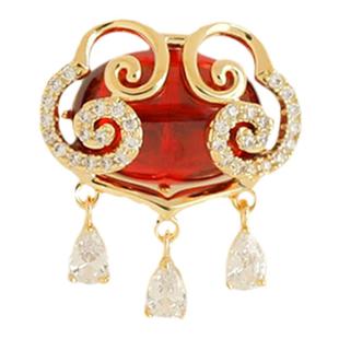 领口防走光胸针扣神器高档女款胸口免缝隐形暗扣固定衣服衬衫别针