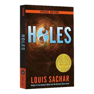 Holes 别有洞天/寻宝小子 1999年纽伯瑞金奖英文原版小说 Louis Sachar路易斯萨奇尔 电影同名读物 青少年儿童文学获奖图书