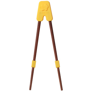 corn玉米儿童筷子训练筷实木家用学习练习幼儿初学辅助器宝宝专用