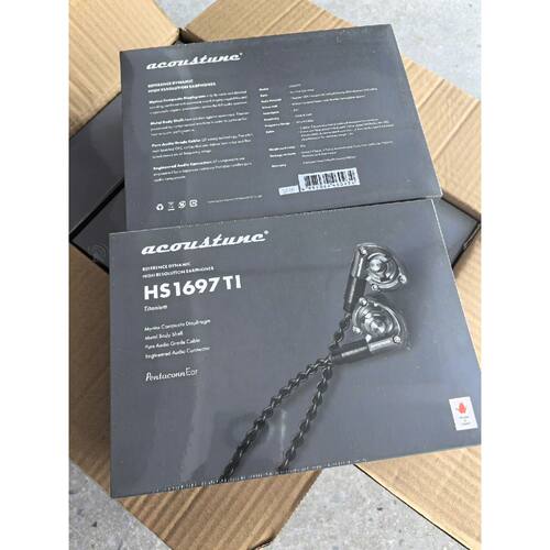 议价全新Acoustune耳机入耳式HS1697Ti耳机HIFI可维修