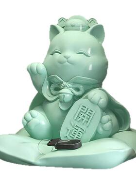 招财猫摆件开业礼物乔迁新居