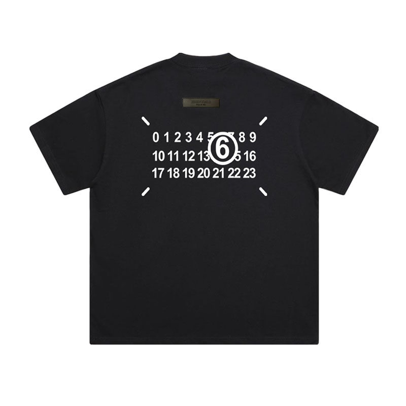 FOG王嘉尔同款四角数字短袖T恤男