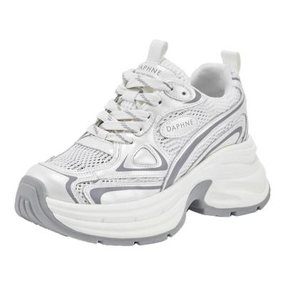 达芙妮网面老爹鞋女款2025夏季新款单网透气薄款运动鞋时尚休闲鞋