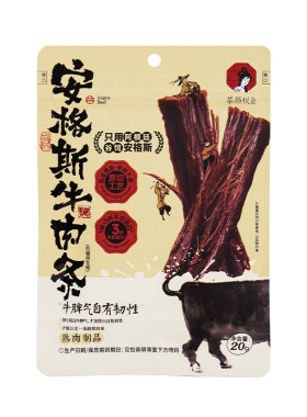 茶颜家族安格斯牛肉条3袋