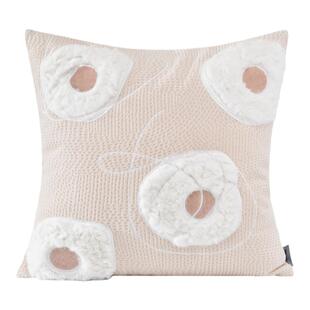 欧思陆【奶油】样板房北欧ins可爱粉色女孩房沙发爱心抱枕靠垫套